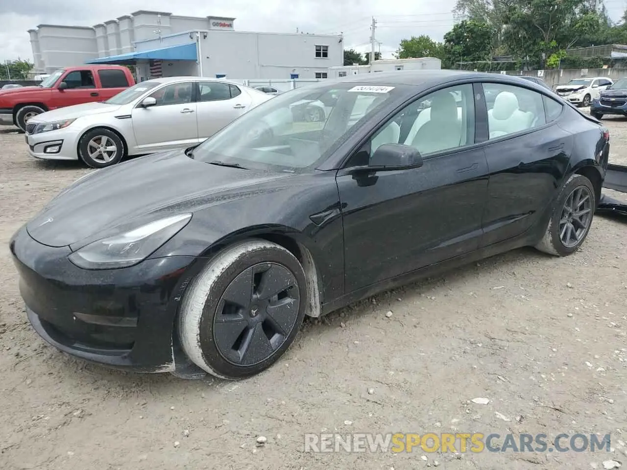 1 Фотография поврежденного автомобиля 5YJ3E1EA0NF204795 TESLA MODEL 3 2022