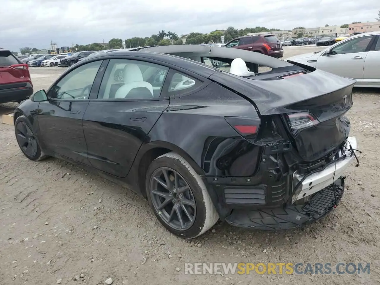 2 Фотография поврежденного автомобиля 5YJ3E1EA0NF204795 TESLA MODEL 3 2022