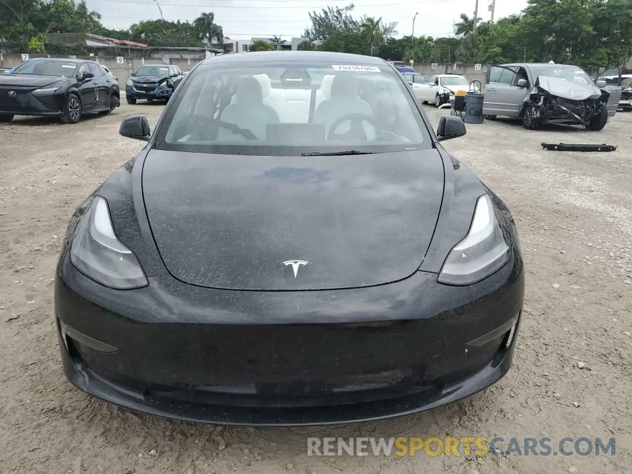 5 Фотография поврежденного автомобиля 5YJ3E1EA0NF204795 TESLA MODEL 3 2022