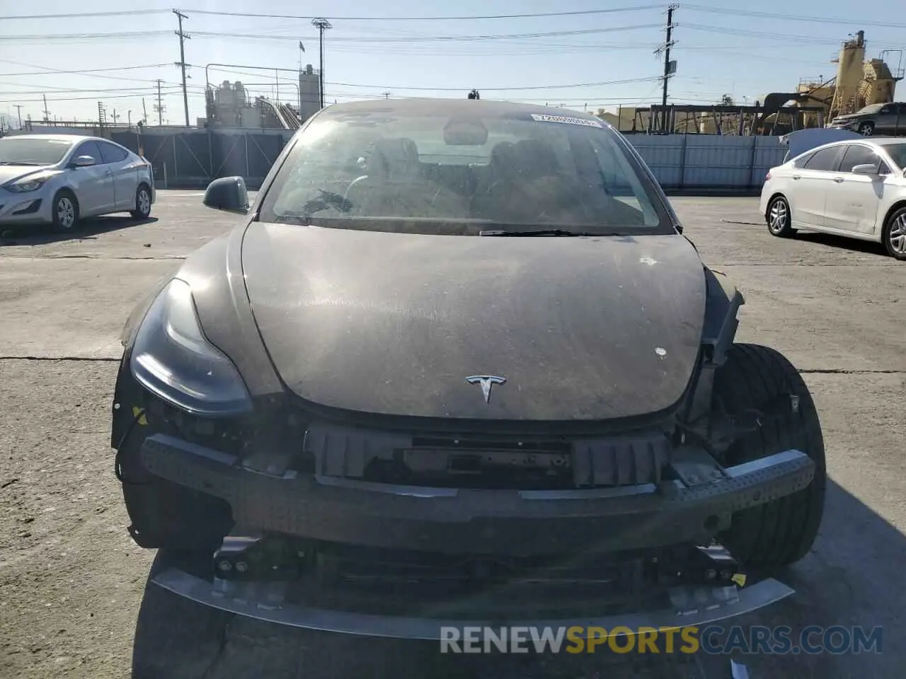 5 Photograph of a damaged car 5YJ3E1EA0NF288049 TESLA MODEL 3 2022