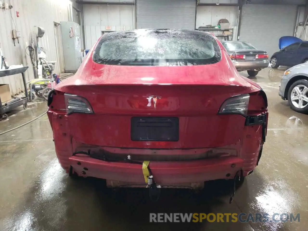 6 Фотография поврежденного автомобиля 5YJ3E1EA0NF304024 TESLA MODEL 3 2022