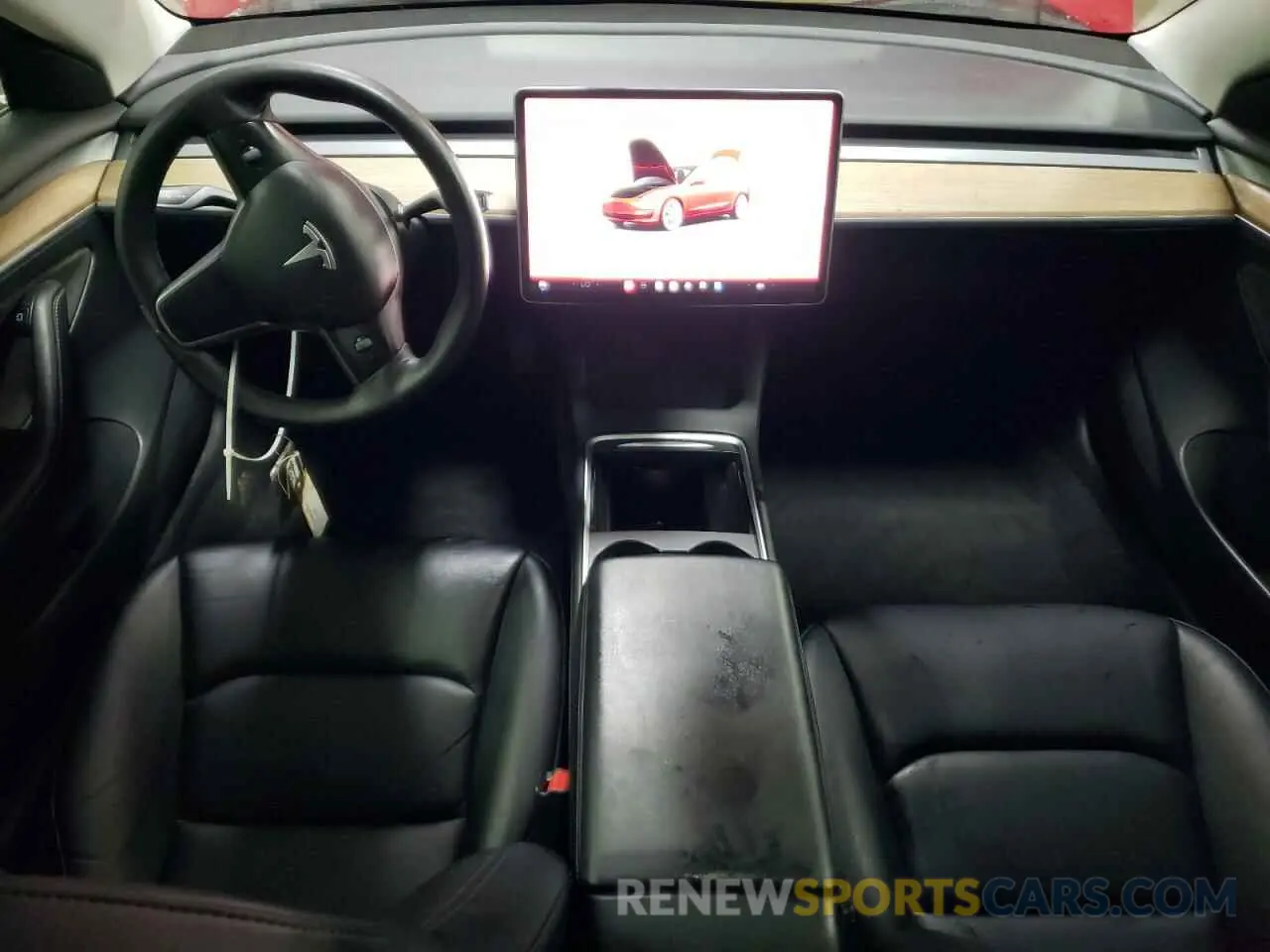 8 Фотография поврежденного автомобиля 5YJ3E1EA0NF304024 TESLA MODEL 3 2022
