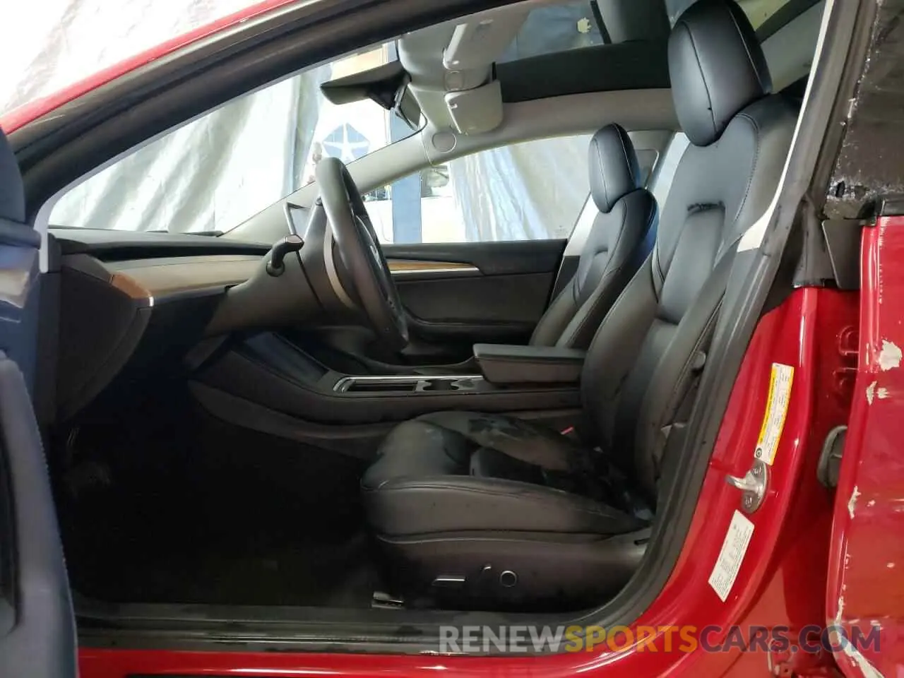 7 Photograph of a damaged car 5YJ3E1EA0NF304427 TESLA MODEL 3 2022