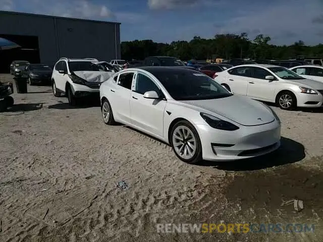 14 Photograph of a damaged car 5YJ3E1EA0NF320658 TESLA MODEL 3 2022