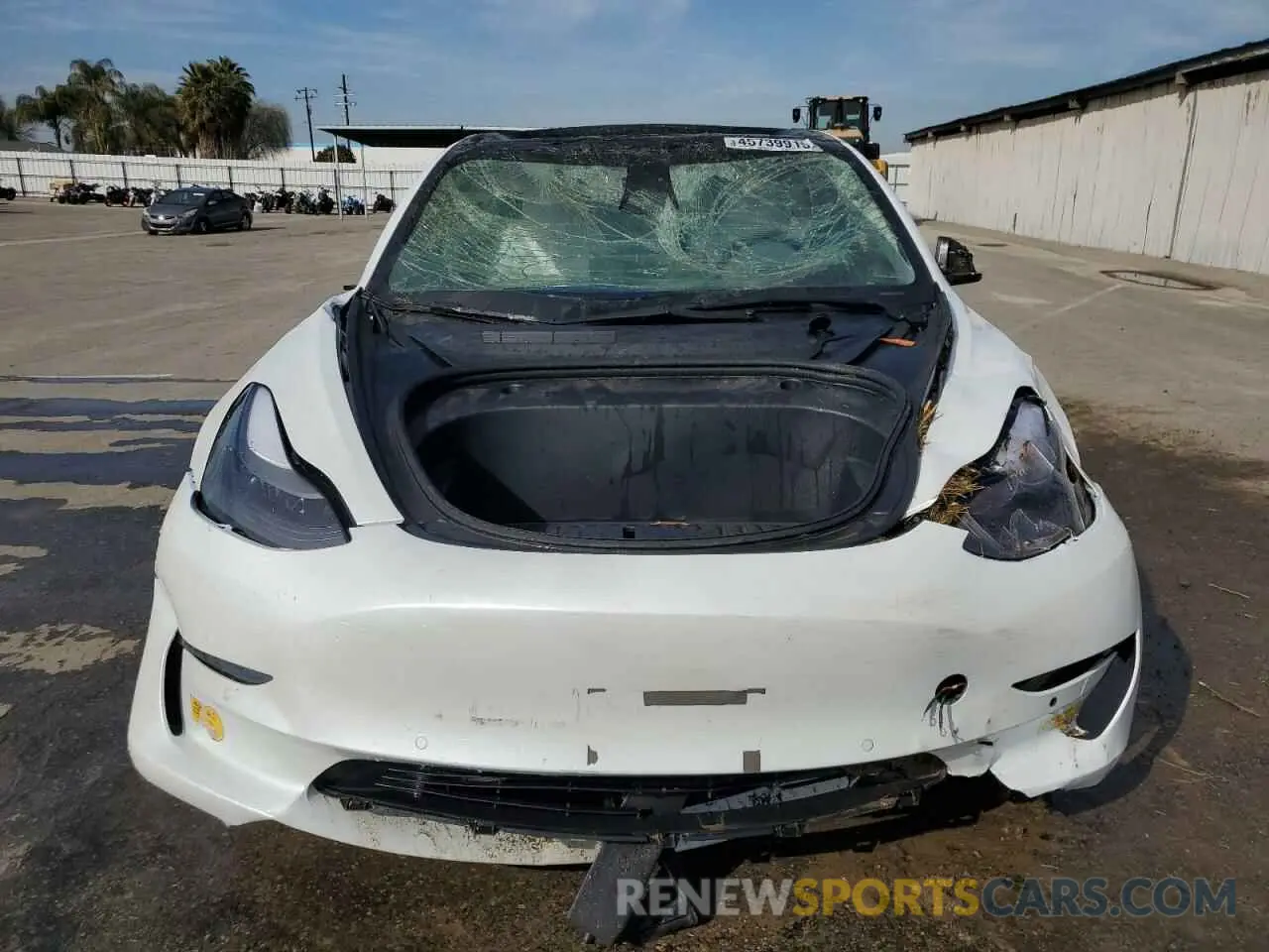 5 Фотография поврежденного автомобиля 5YJ3E1EA0NF352803 TESLA MODEL 3 2022