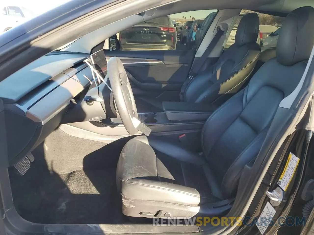 7 Фотография поврежденного автомобиля 5YJ3E1EA0NF358424 TESLA MODEL 3 2022
