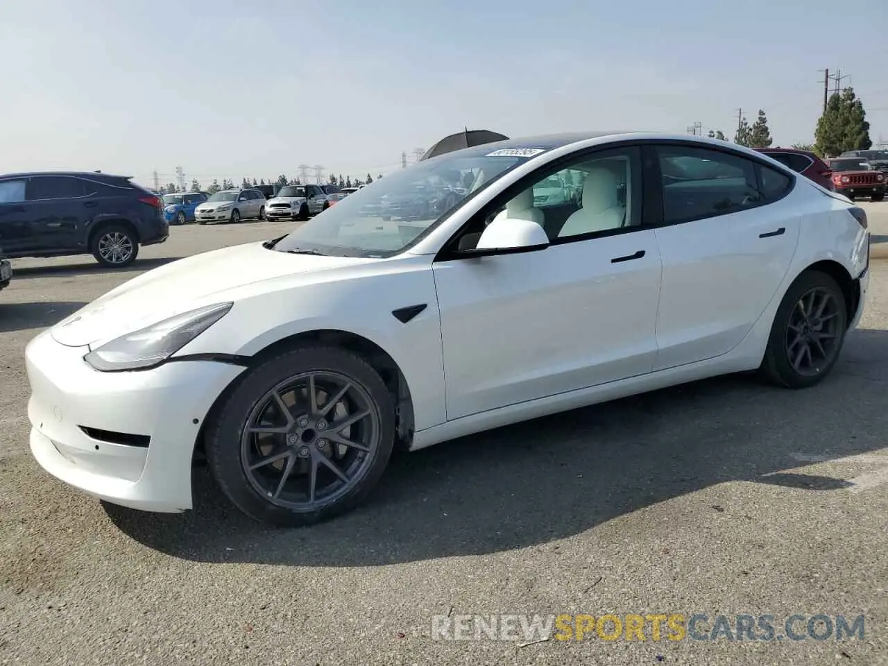 1 Фотография поврежденного автомобиля 5YJ3E1EA0NF360111 TESLA MODEL 3 2022