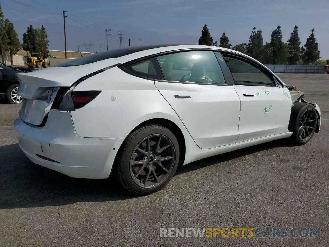 3 Фотография поврежденного автомобиля 5YJ3E1EA0NF360111 TESLA MODEL 3 2022