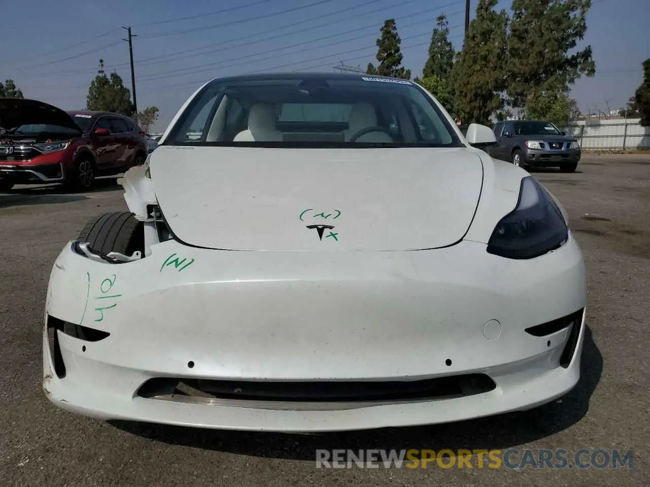 5 Фотография поврежденного автомобиля 5YJ3E1EA0NF360111 TESLA MODEL 3 2022