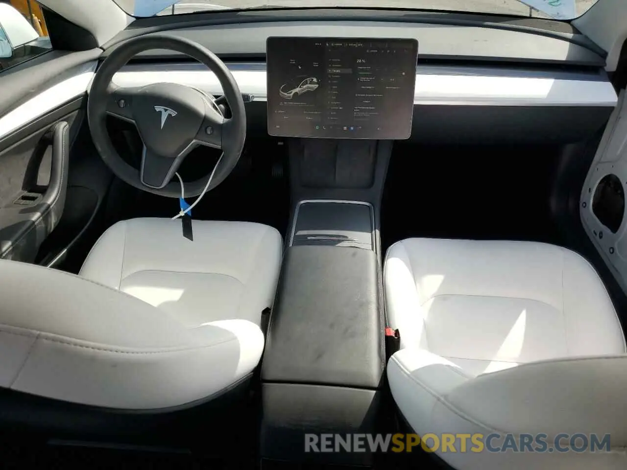 8 Фотография поврежденного автомобиля 5YJ3E1EA0NF360111 TESLA MODEL 3 2022