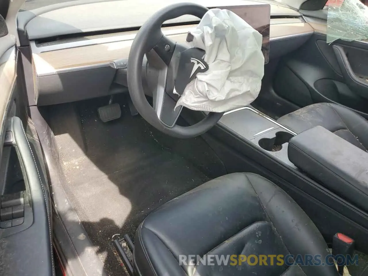 8 Photograph of a damaged car 5YJ3E1EA0NF368841 TESLA MODEL 3 2022