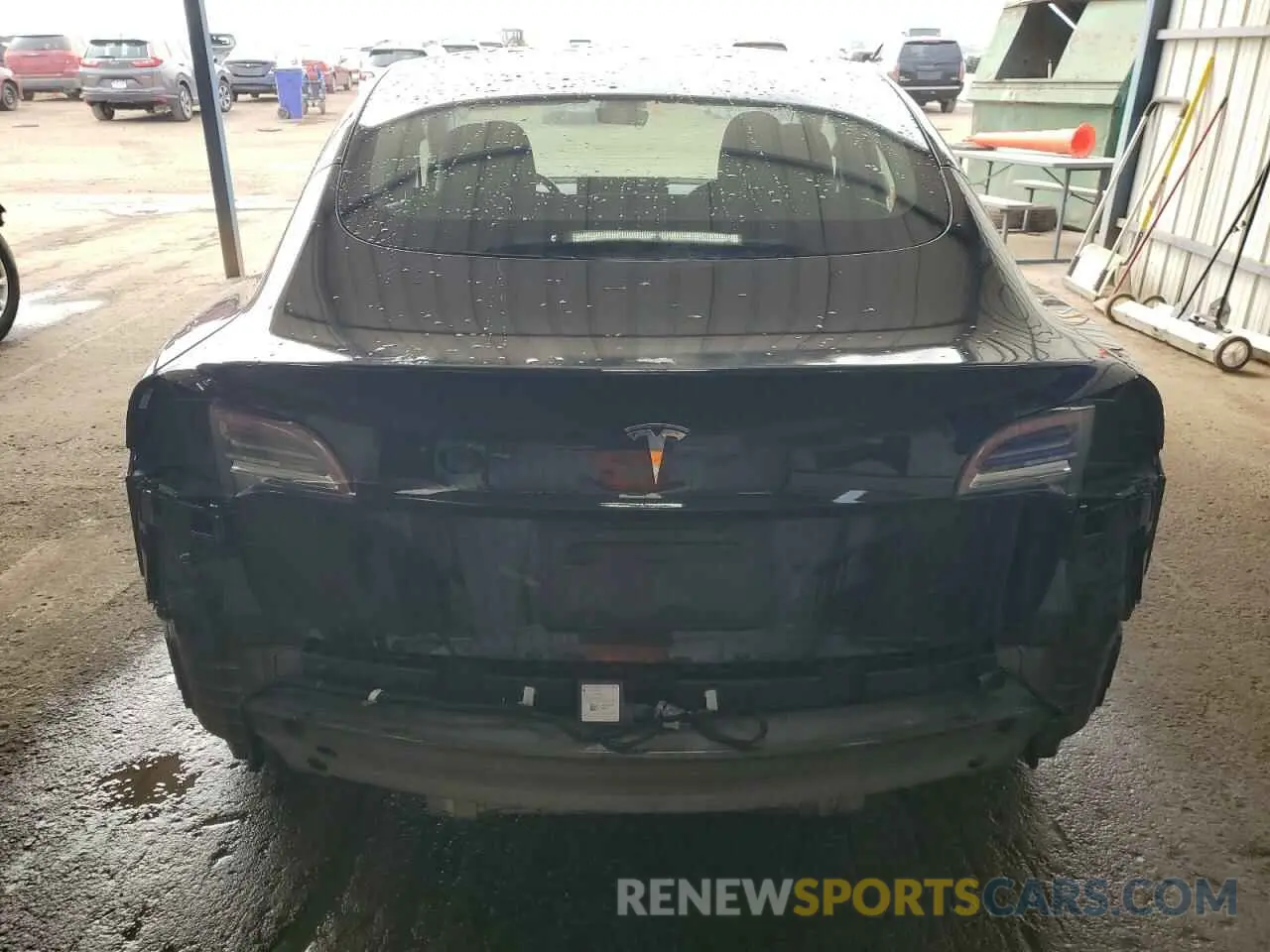 6 Photograph of a damaged car 5YJ3E1EA0NF369620 TESLA MODEL 3 2022