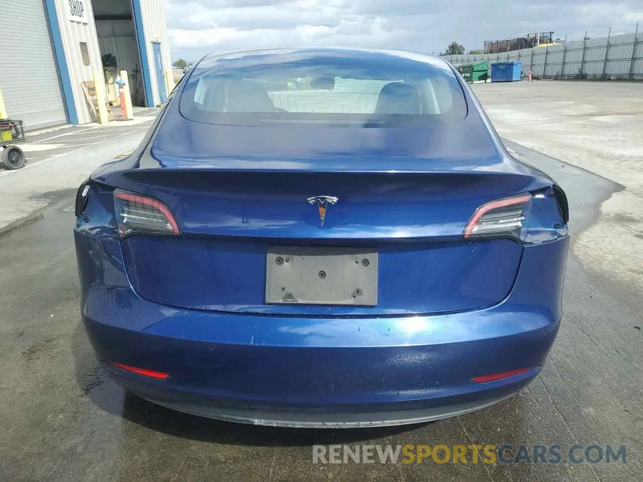 6 Photograph of a damaged car 5YJ3E1EA0NF371271 TESLA MODEL 3 2022