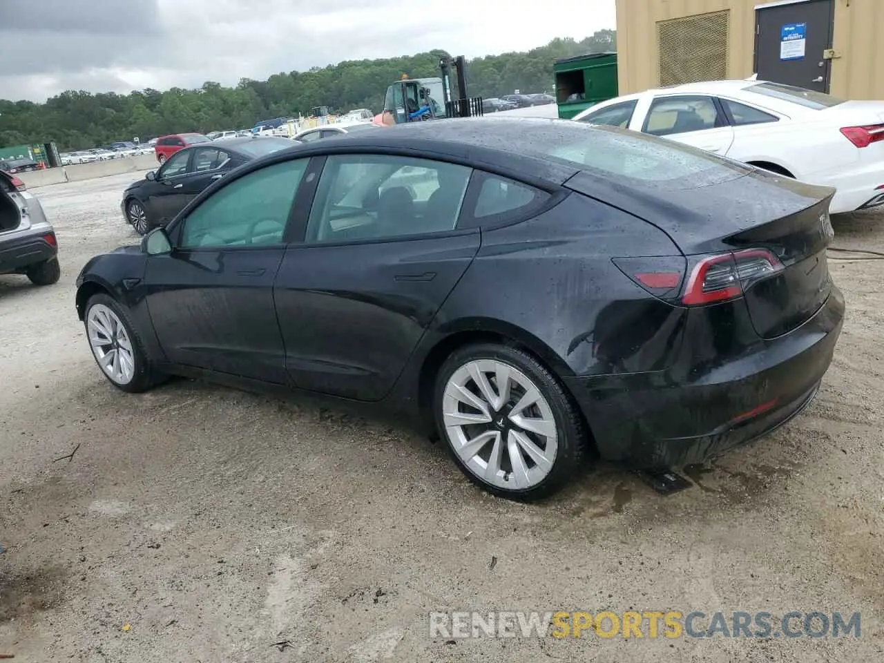 2 Фотография поврежденного автомобиля 5YJ3E1EA0NF372095 TESLA MODEL 3 2022