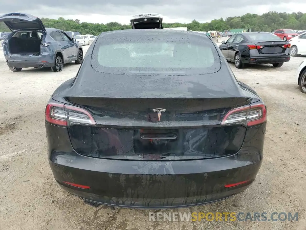 6 Фотография поврежденного автомобиля 5YJ3E1EA0NF372095 TESLA MODEL 3 2022