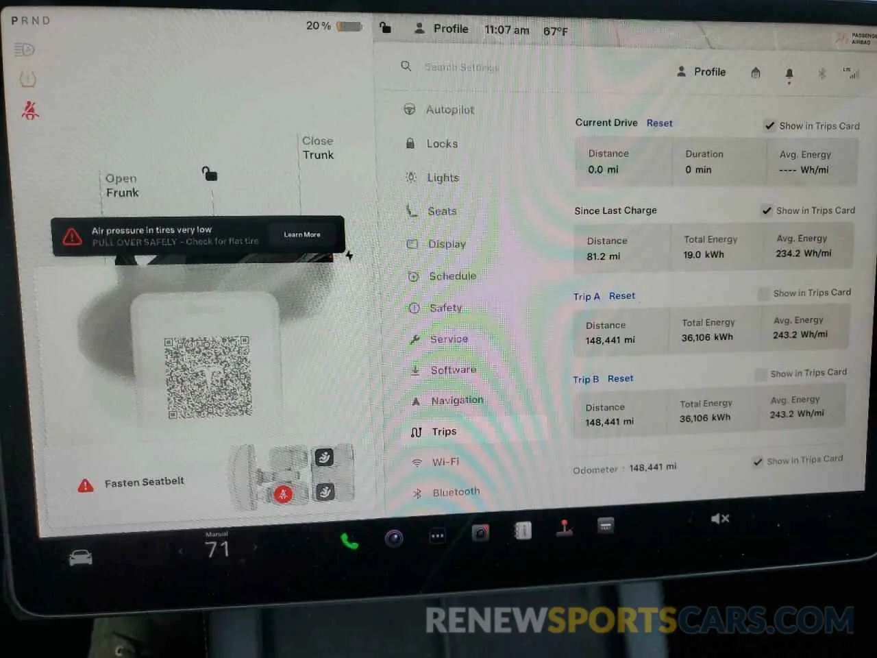 9 Фотография поврежденного автомобиля 5YJ3E1EA0NF372095 TESLA MODEL 3 2022