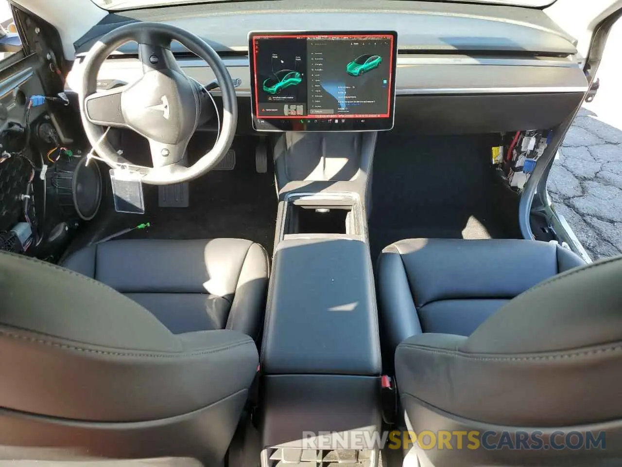 8 Photograph of a damaged car 5YJ3E1EA1NF115575 TESLA MODEL 3 2022