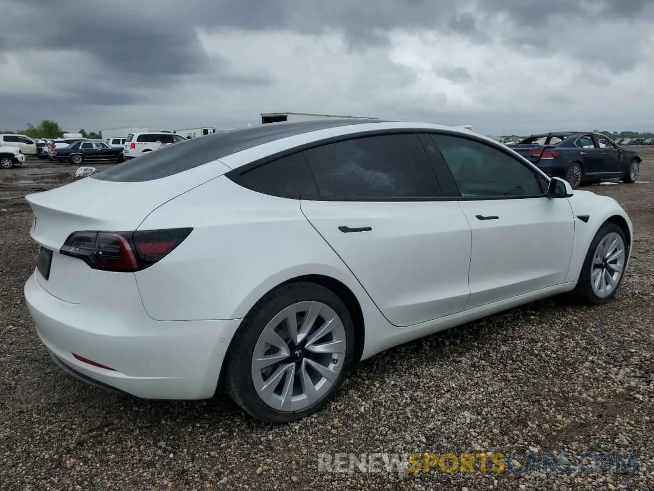 3 Фотография поврежденного автомобиля 5YJ3E1EA1NF127158 TESLA MODEL 3 2022
