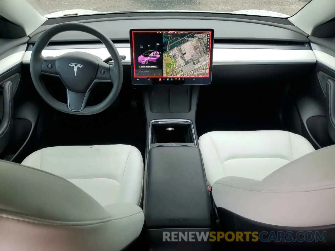 8 Фотография поврежденного автомобиля 5YJ3E1EA1NF127158 TESLA MODEL 3 2022
