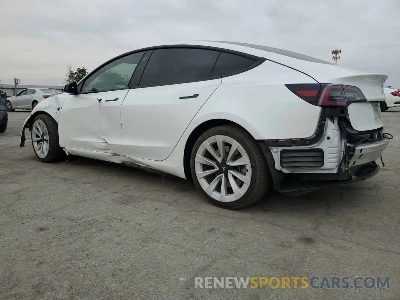 2 Фотография поврежденного автомобиля 5YJ3E1EA1NF143263 TESLA MODEL 3 2022