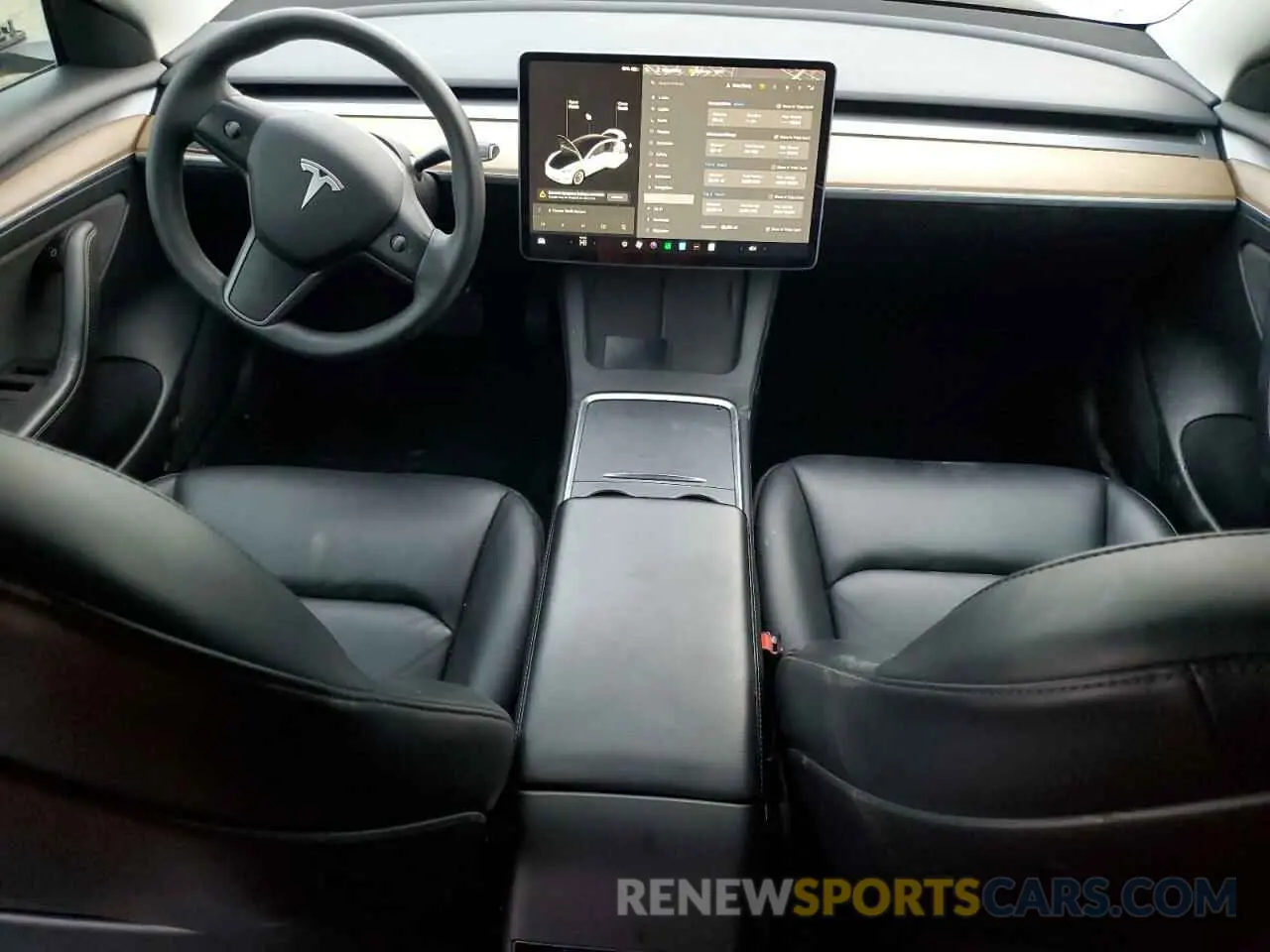 8 Фотография поврежденного автомобиля 5YJ3E1EA1NF143263 TESLA MODEL 3 2022