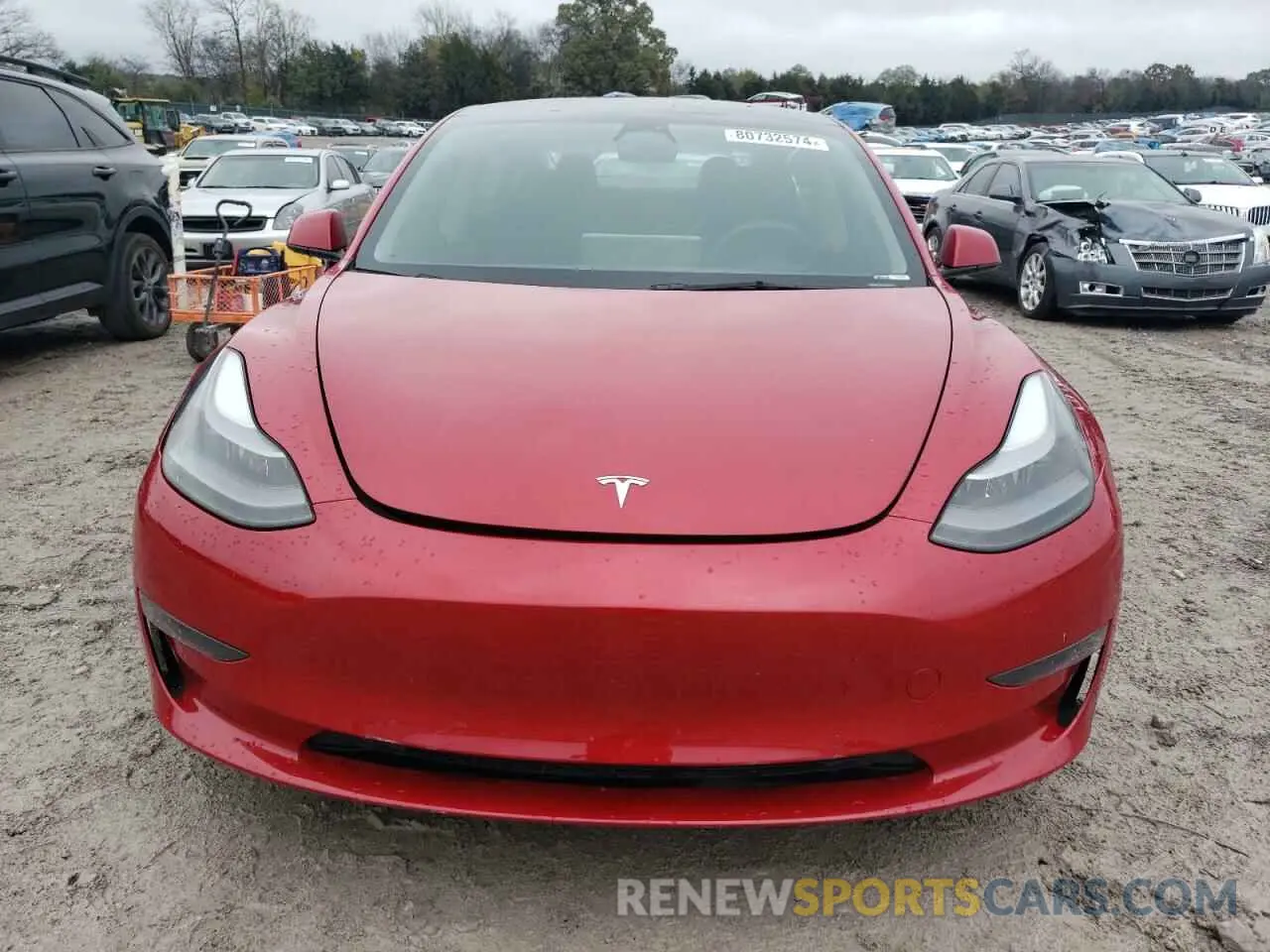 5 Photograph of a damaged car 5YJ3E1EA1NF185741 TESLA MODEL 3 2022