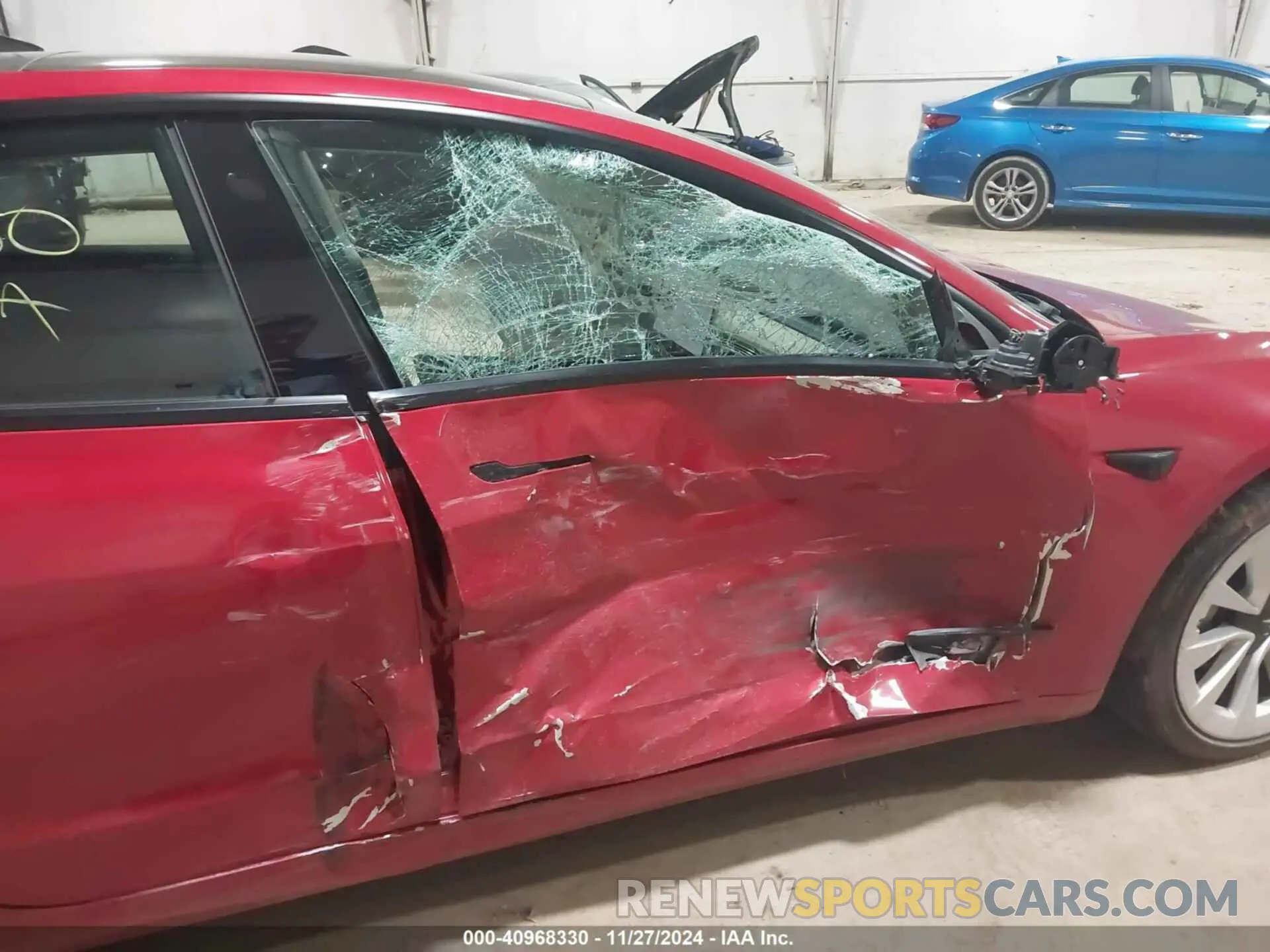 6 Photograph of a damaged car 5YJ3E1EA1NF188333 TESLA MODEL 3 2022