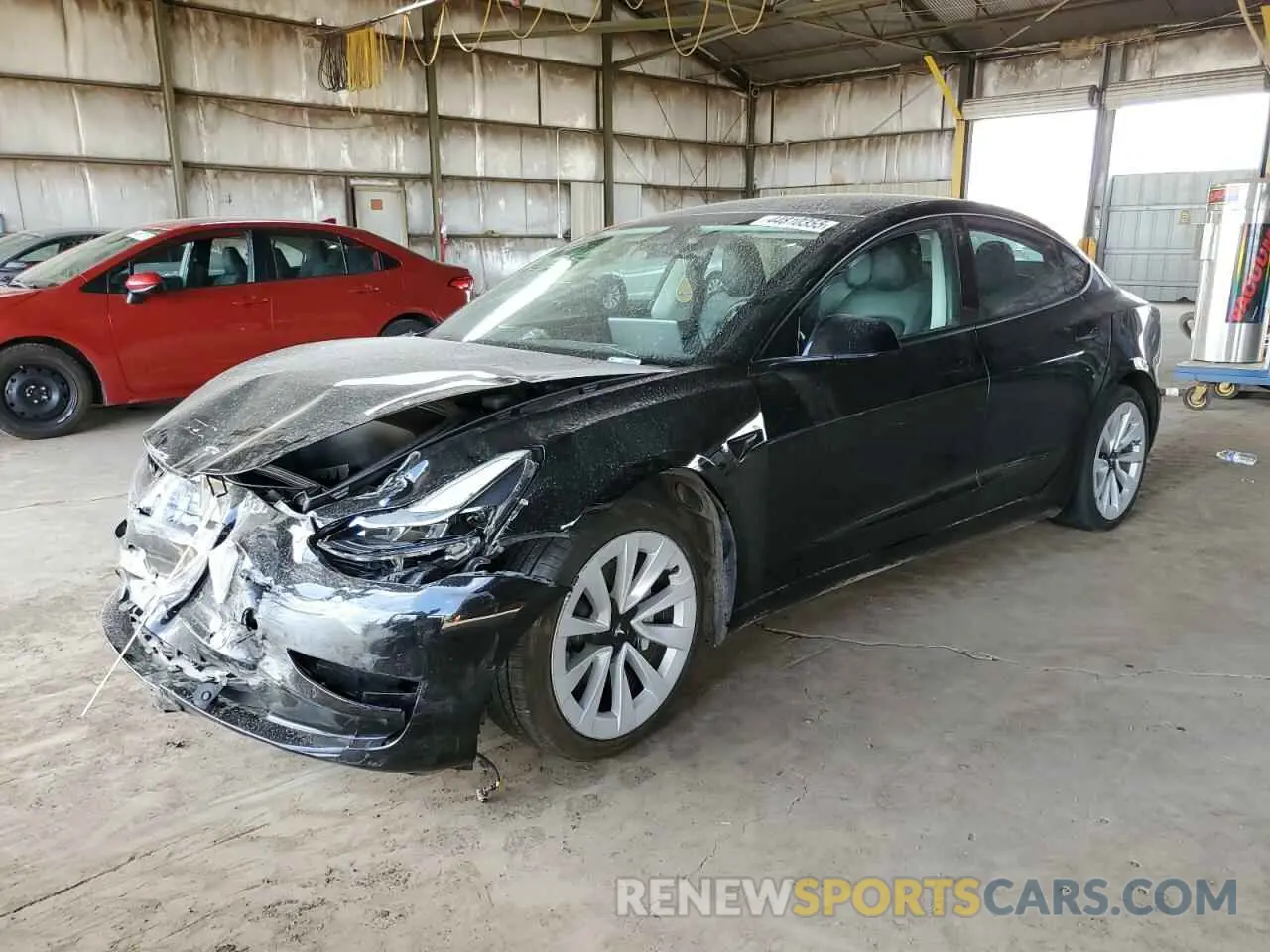 1 Фотография поврежденного автомобиля 5YJ3E1EA1NF190728 TESLA MODEL 3 2022