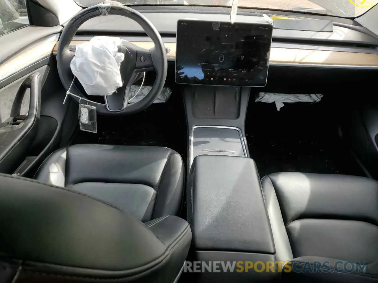 8 Фотография поврежденного автомобиля 5YJ3E1EA1NF190728 TESLA MODEL 3 2022