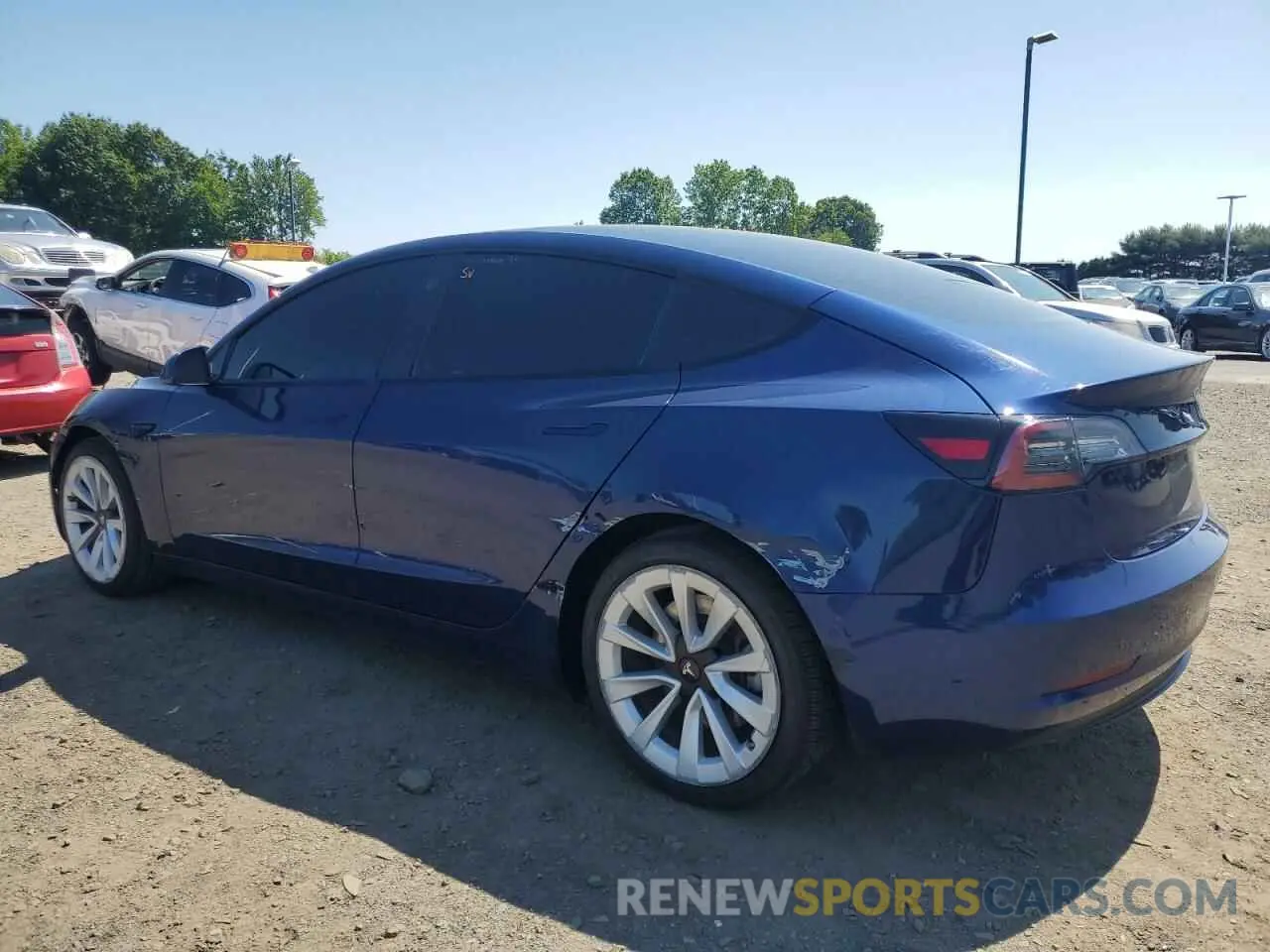 2 Фотография поврежденного автомобиля 5YJ3E1EA1NF190857 TESLA MODEL 3 2022