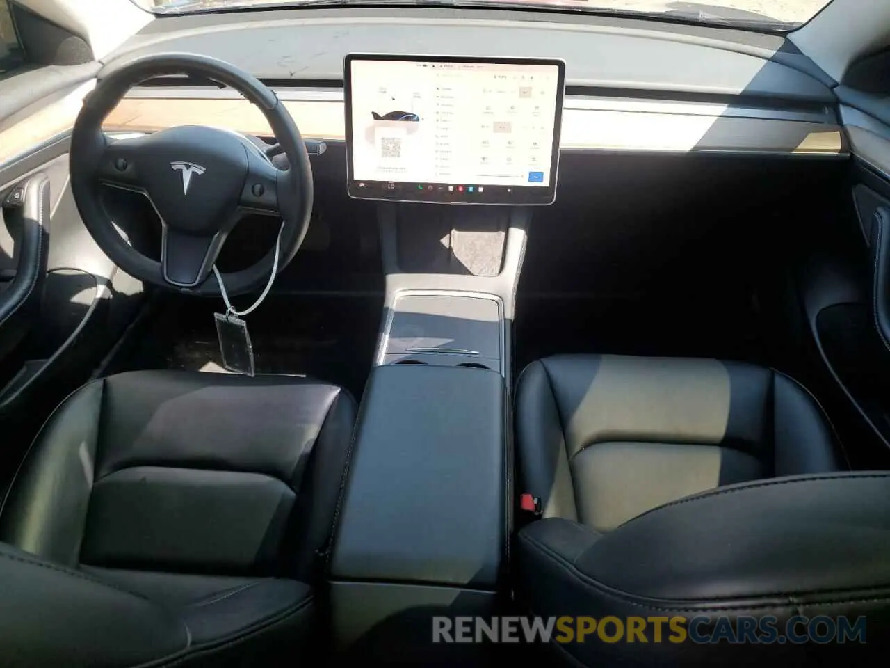 8 Фотография поврежденного автомобиля 5YJ3E1EA1NF190857 TESLA MODEL 3 2022