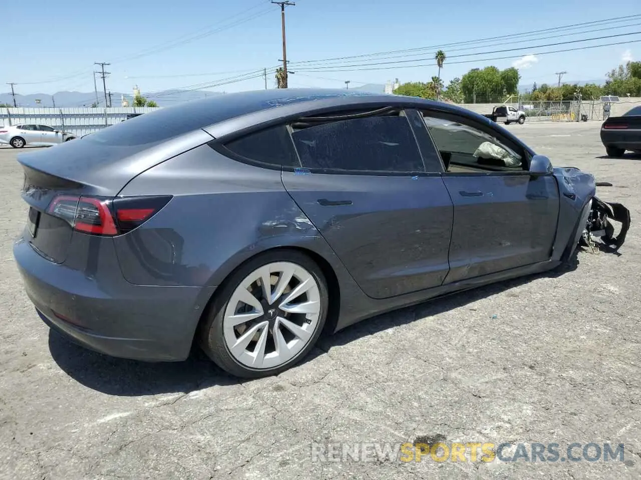 3 Фотография поврежденного автомобиля 5YJ3E1EA1NF191426 TESLA MODEL 3 2022