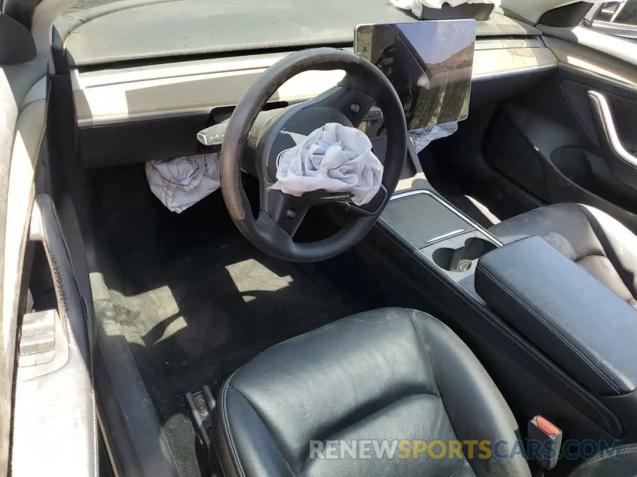 8 Фотография поврежденного автомобиля 5YJ3E1EA1NF191426 TESLA MODEL 3 2022