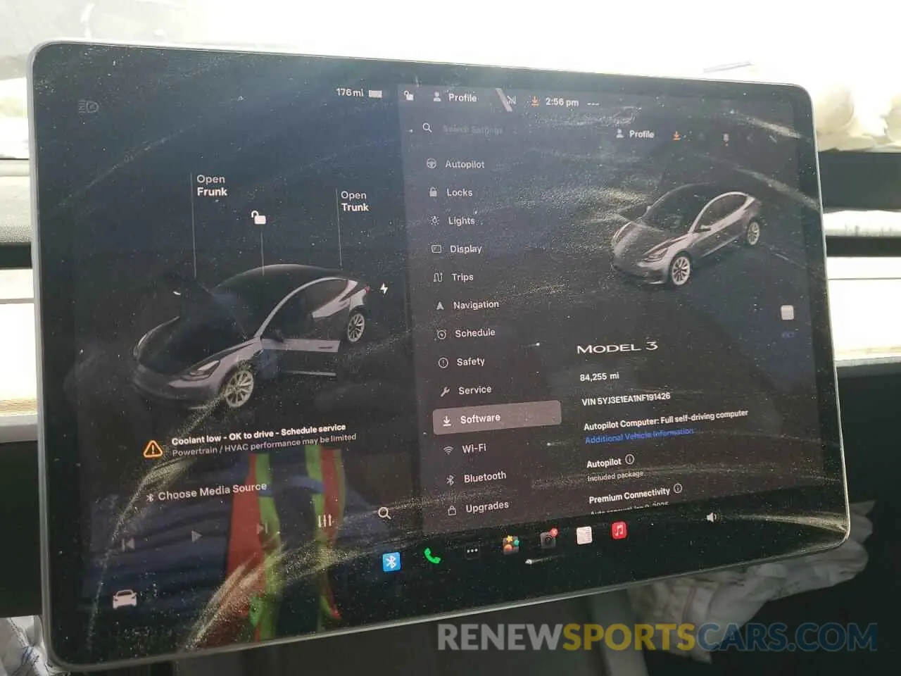 9 Фотография поврежденного автомобиля 5YJ3E1EA1NF191426 TESLA MODEL 3 2022