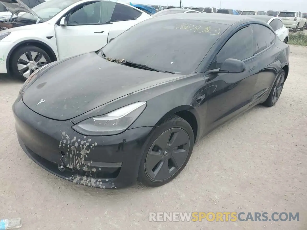 1 Фотография поврежденного автомобиля 5YJ3E1EA1NF191944 TESLA MODEL 3 2022