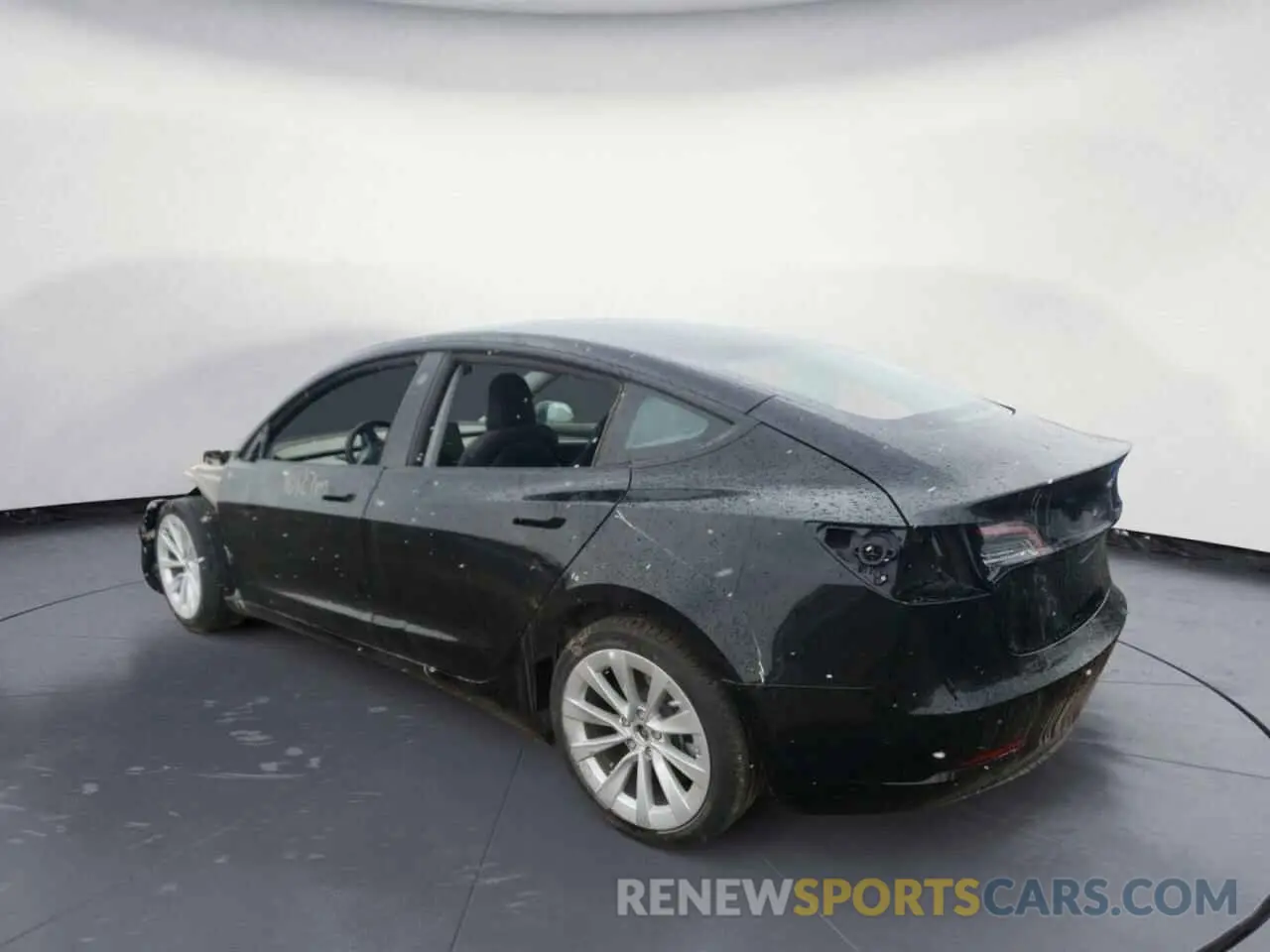 2 Photograph of a damaged car 5YJ3E1EA1NF286567 TESLA MODEL 3 2022