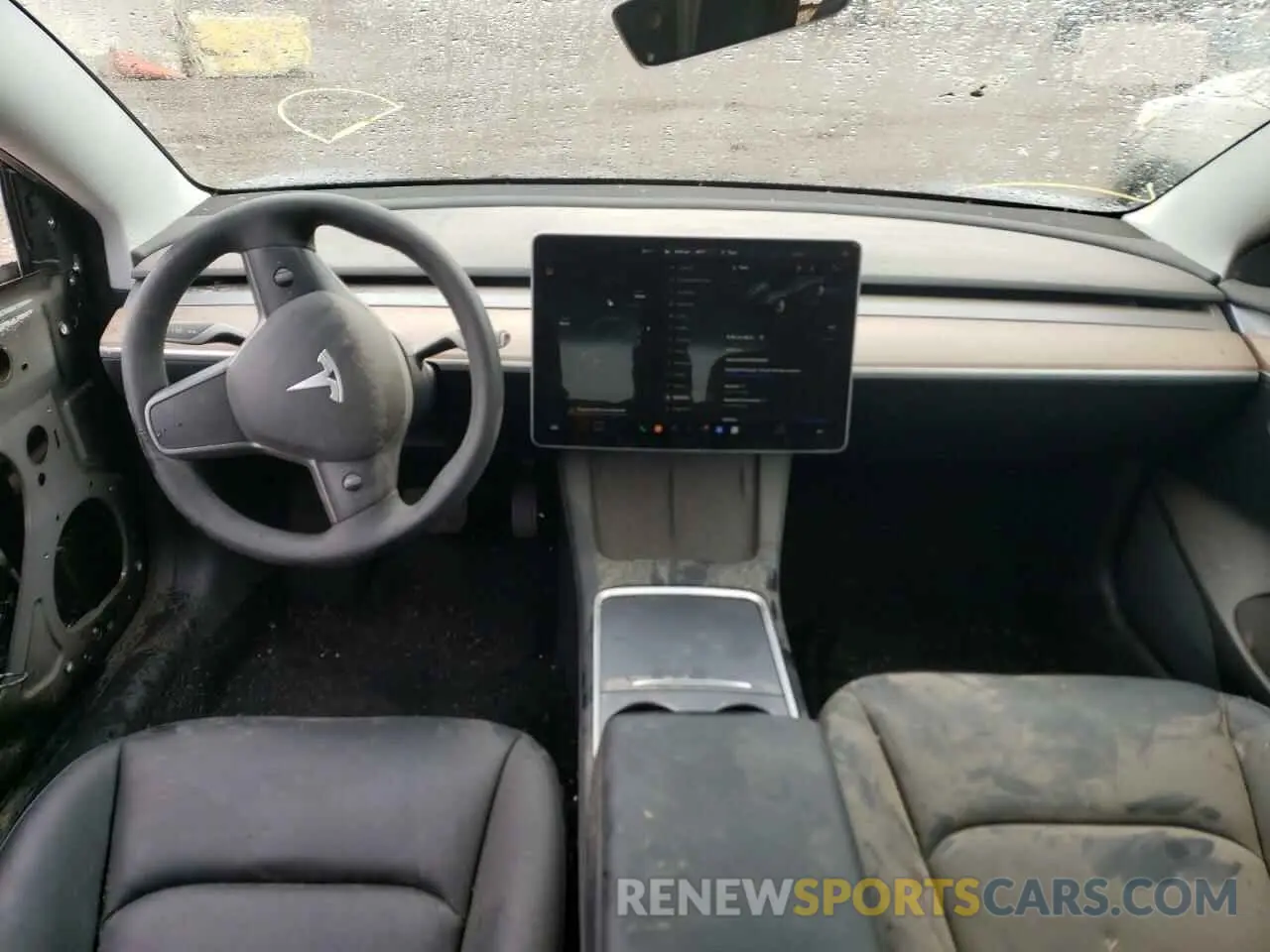8 Photograph of a damaged car 5YJ3E1EA1NF286567 TESLA MODEL 3 2022