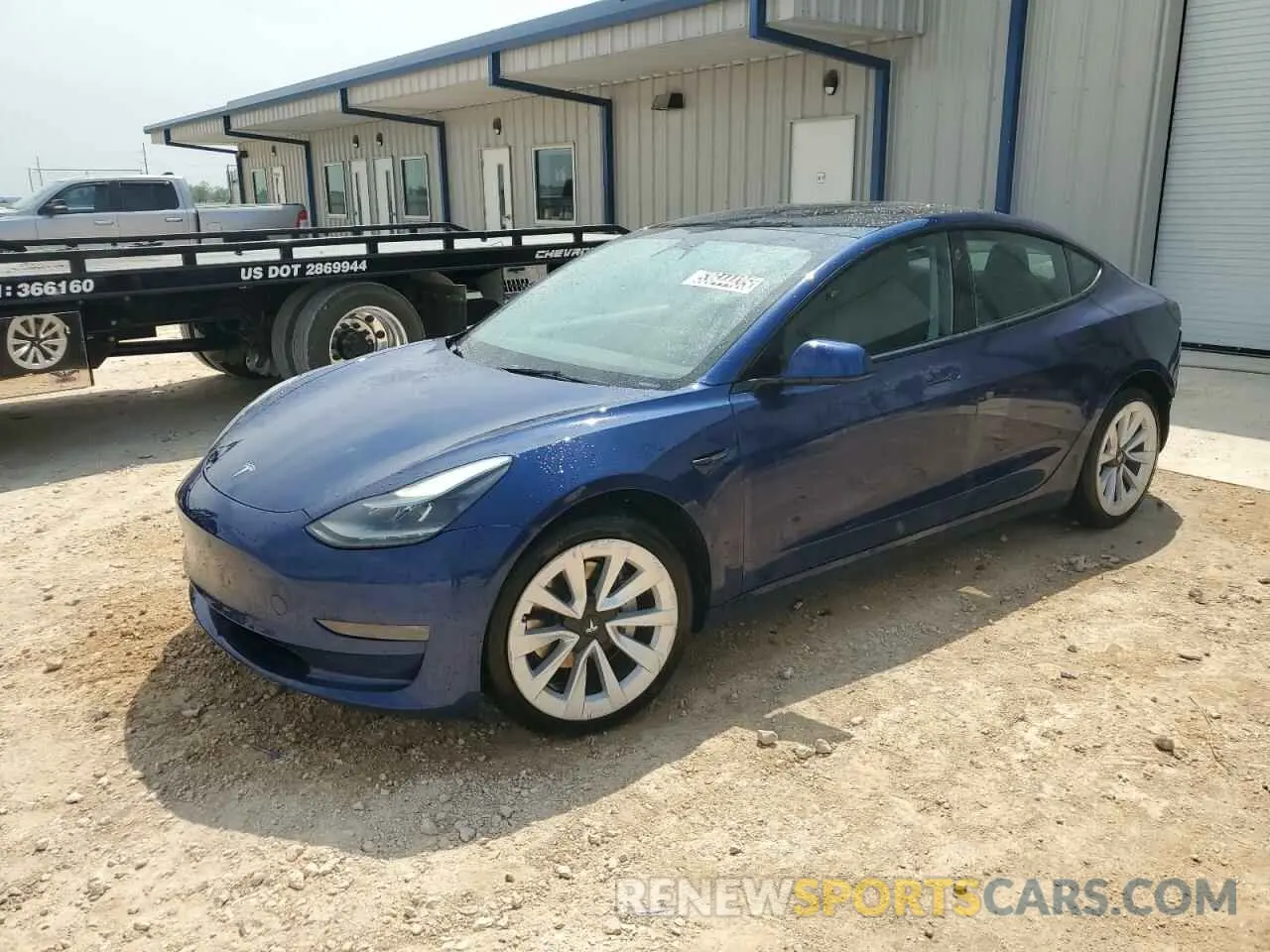 1 Фотография поврежденного автомобиля 5YJ3E1EA1NF286908 TESLA MODEL 3 2022