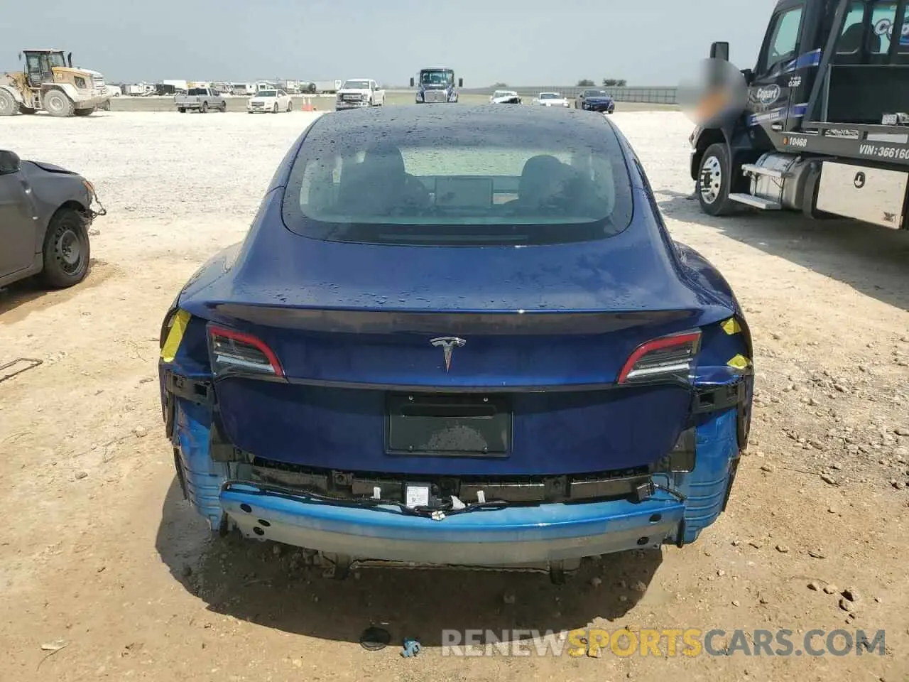 6 Фотография поврежденного автомобиля 5YJ3E1EA1NF286908 TESLA MODEL 3 2022