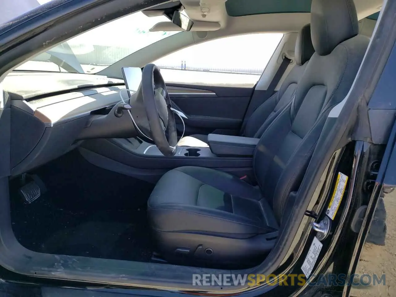 7 Фотография поврежденного автомобиля 5YJ3E1EA1NF287105 TESLA MODEL 3 2022