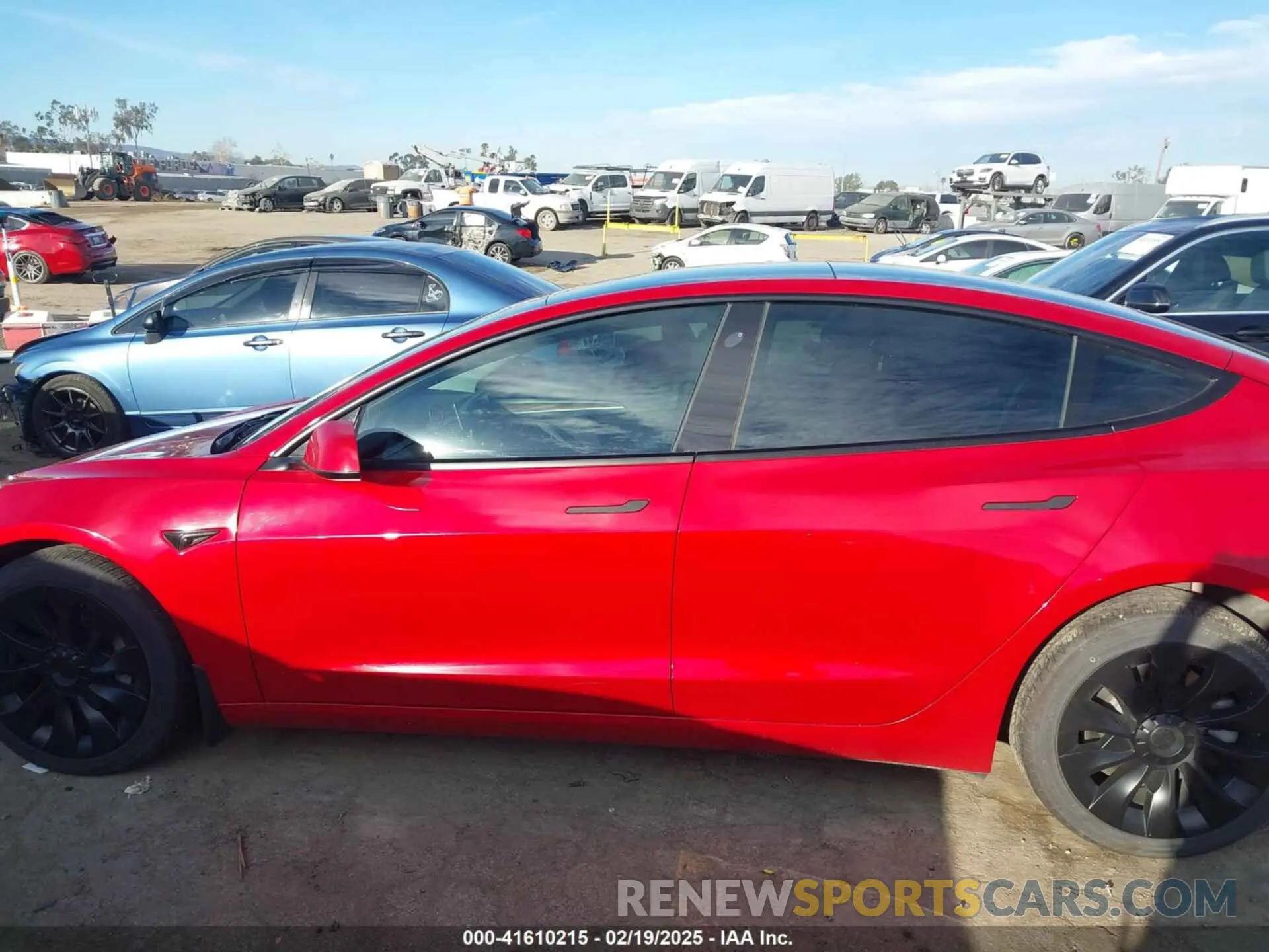 14 Photograph of a damaged car 5YJ3E1EA1NF288903 TESLA MODEL 3 2022