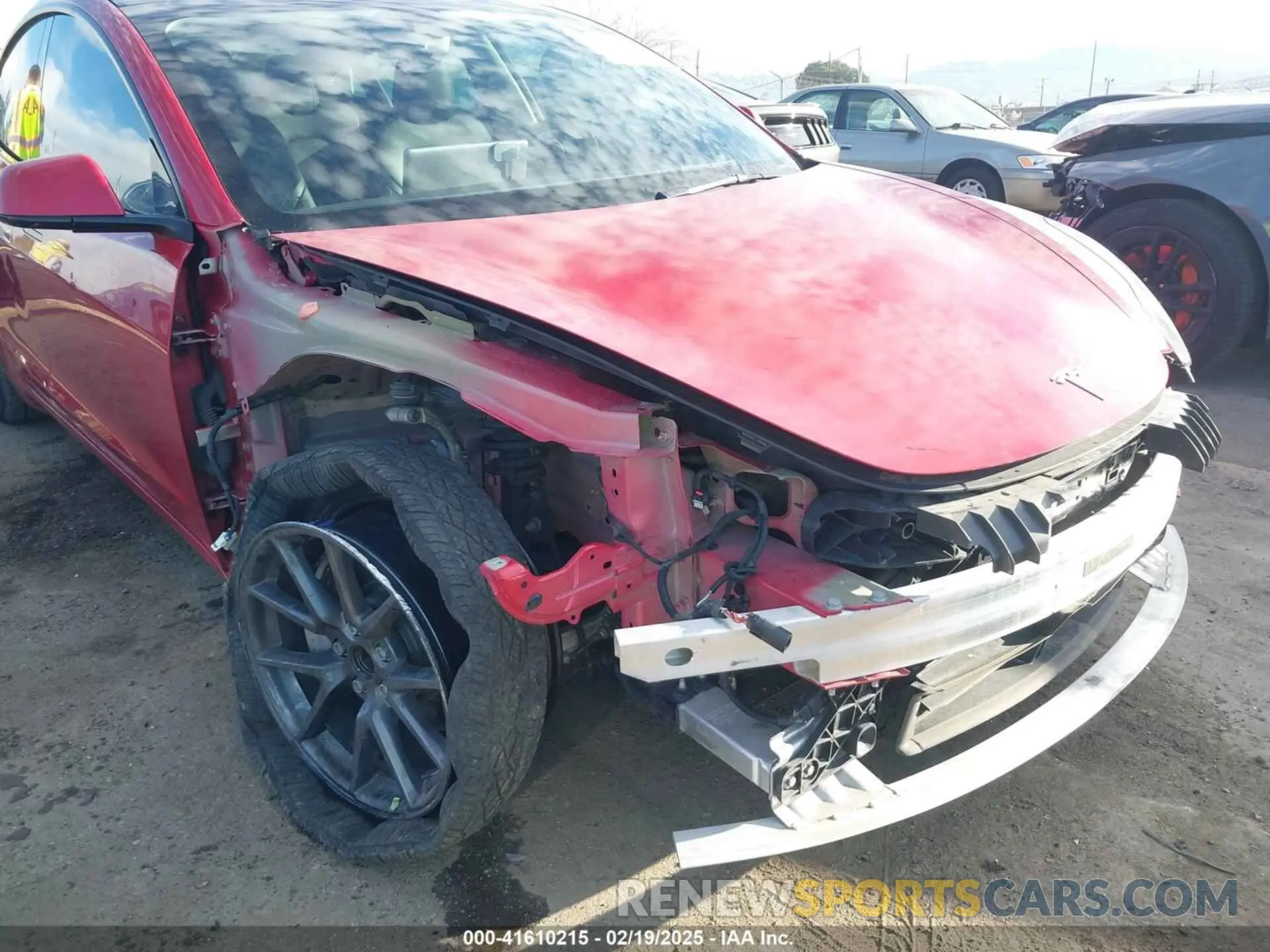 6 Photograph of a damaged car 5YJ3E1EA1NF288903 TESLA MODEL 3 2022
