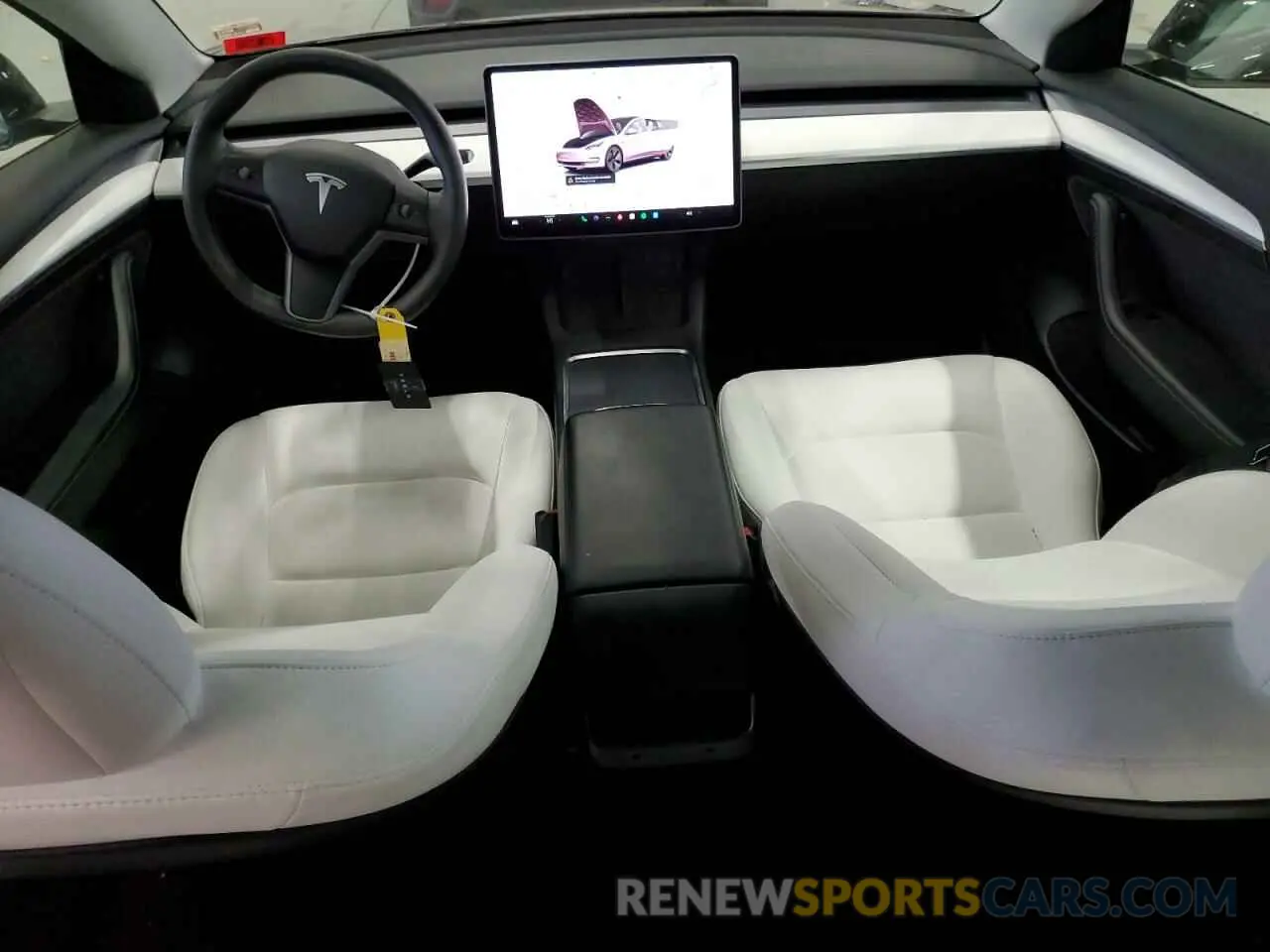 8 Photograph of a damaged car 5YJ3E1EA1NF302640 TESLA MODEL 3 2022