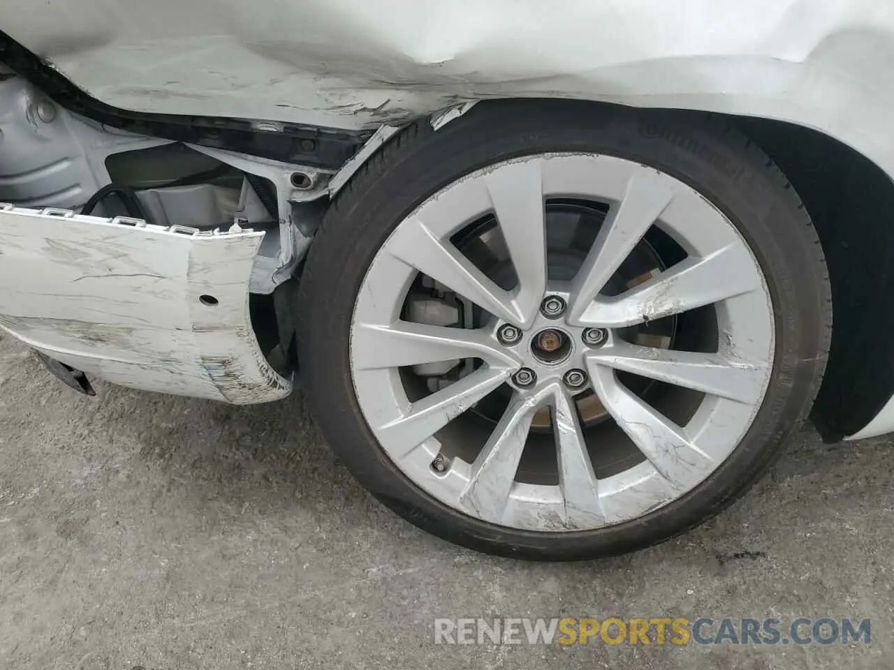 14 Photograph of a damaged car 5YJ3E1EA1NF313024 TESLA MODEL 3 2022