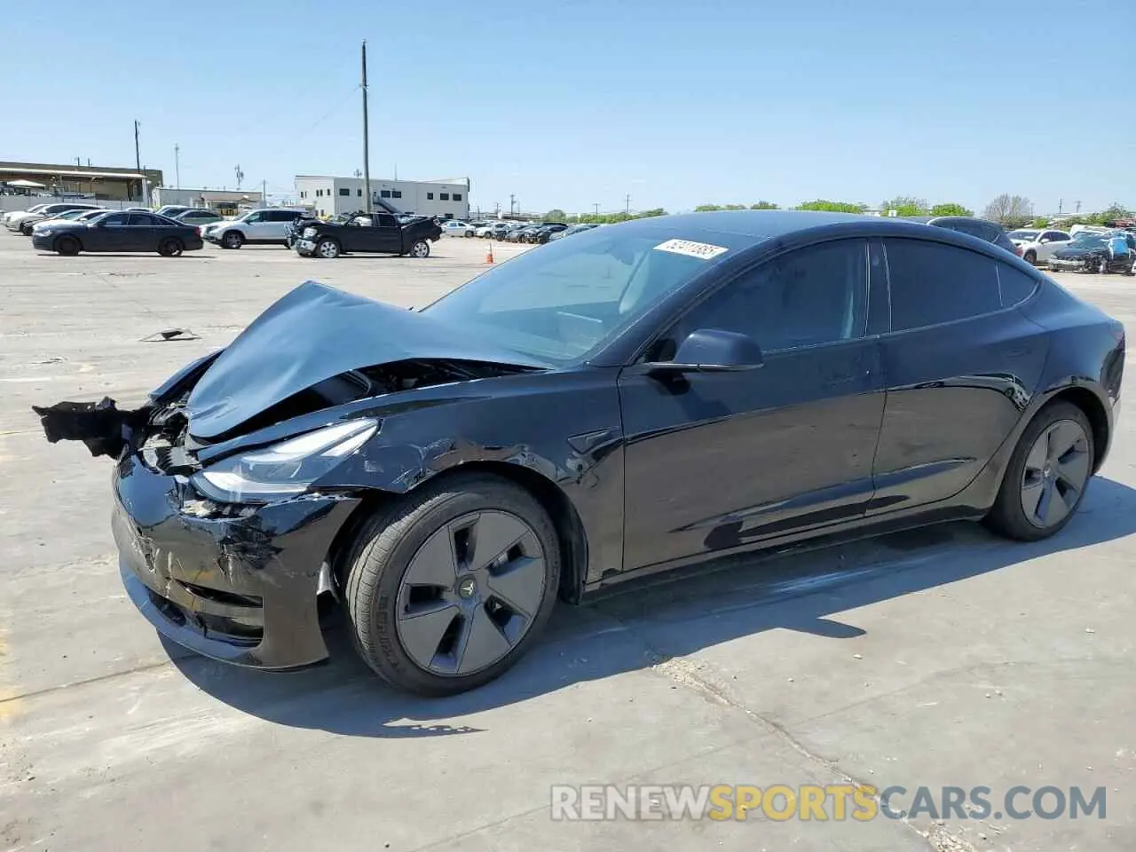 1 Фотография поврежденного автомобиля 5YJ3E1EA1NF315906 TESLA MODEL 3 2022