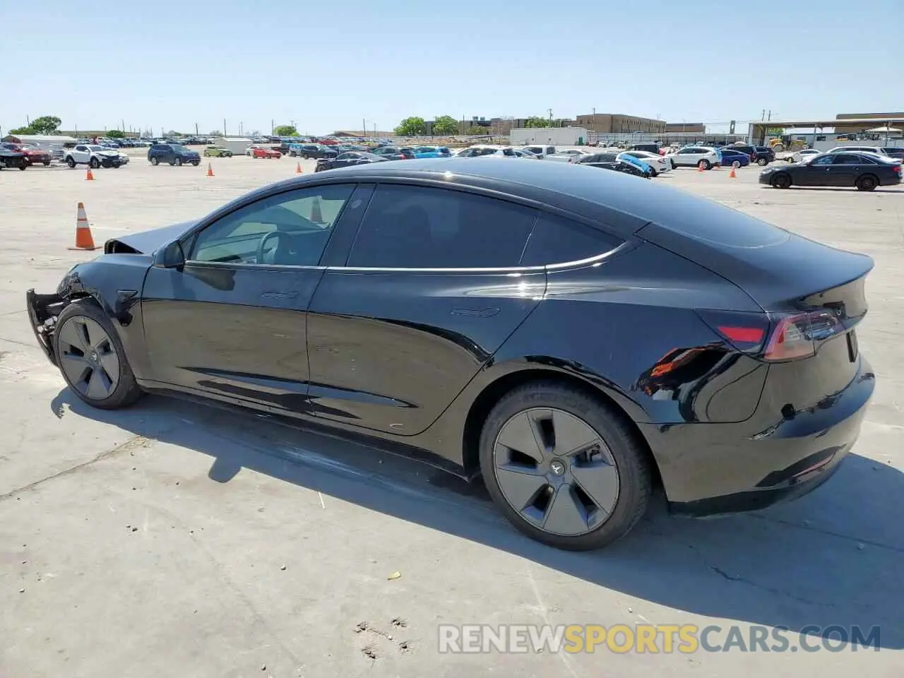 2 Фотография поврежденного автомобиля 5YJ3E1EA1NF315906 TESLA MODEL 3 2022