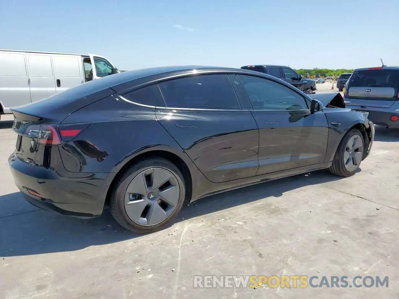 3 Фотография поврежденного автомобиля 5YJ3E1EA1NF315906 TESLA MODEL 3 2022
