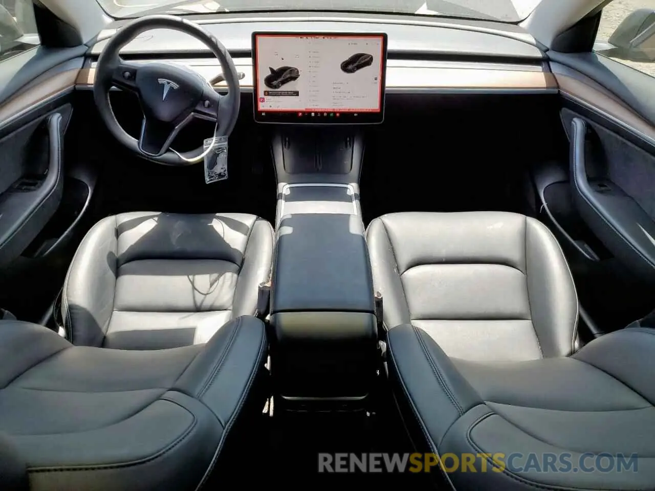 8 Фотография поврежденного автомобиля 5YJ3E1EA1NF315906 TESLA MODEL 3 2022
