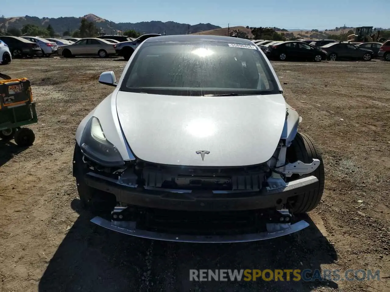 5 Фотография поврежденного автомобиля 5YJ3E1EA1NF358755 TESLA MODEL 3 2022