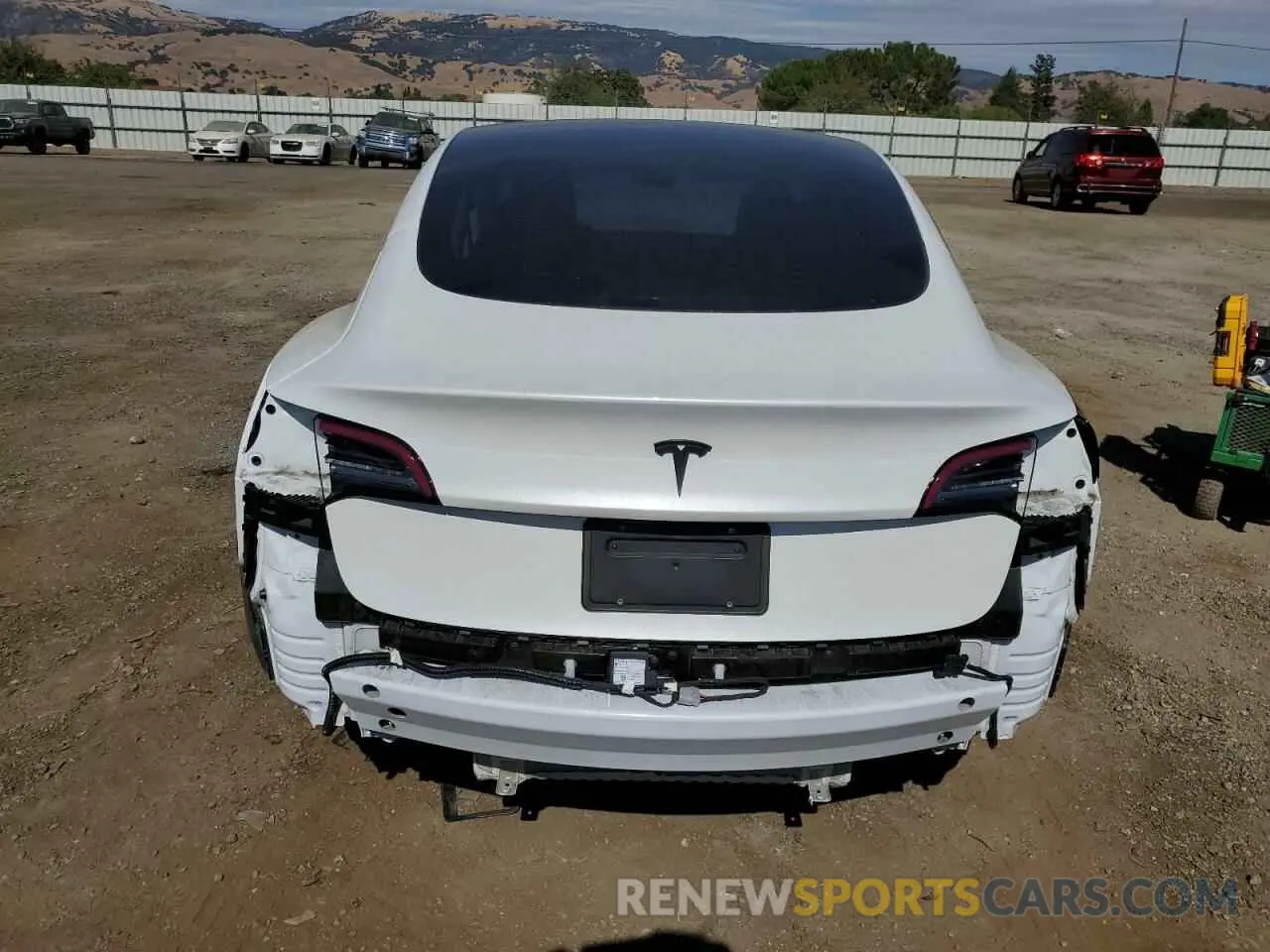 6 Фотография поврежденного автомобиля 5YJ3E1EA1NF358755 TESLA MODEL 3 2022